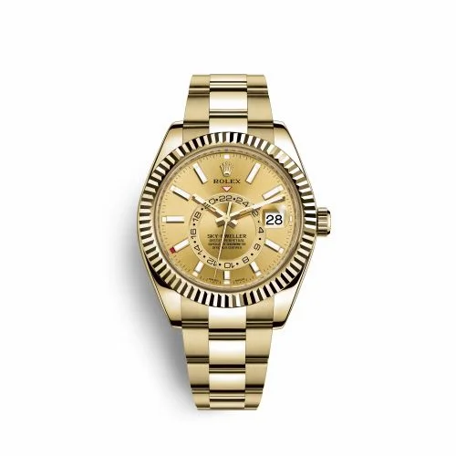 Rolex Sky-Dweller Yellow Gold / Champagne 326938-0003 (M326938-0003)